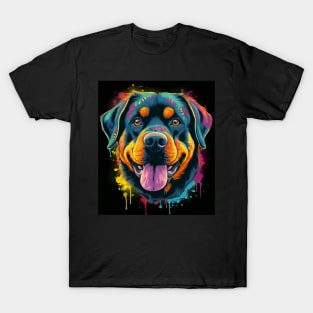 Rottweiler MDA AI generated T-Shirt